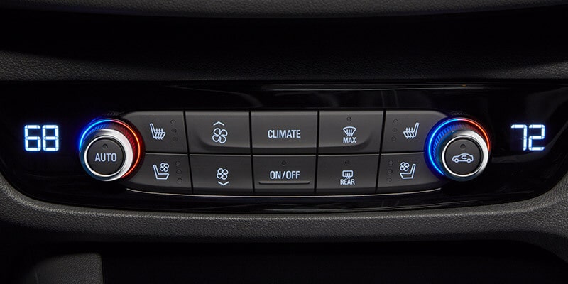 Dual-Zone Climate Controls