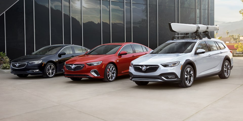 Buick Regal Lineup: Regal Avenir, Regal GS, Regal TourX