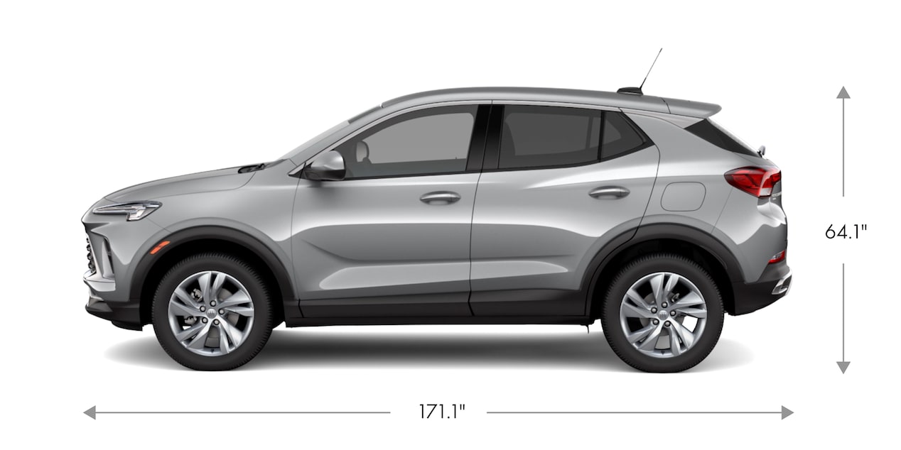 A Side Profile View of the 2024 Encore GX