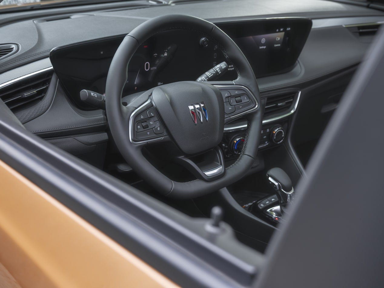 Steering Wheel Inside The 2024 Buick Encore GX ST