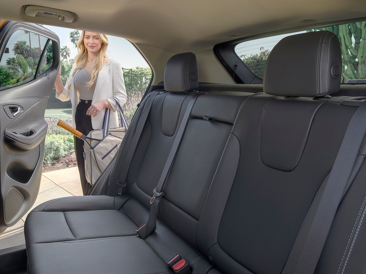 Second Row Seating Inside The 2024 Buick Encore GX ST