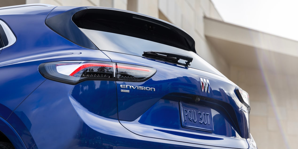 Close-up of the Backend of a 2024 Buick Envision Avenir SUV