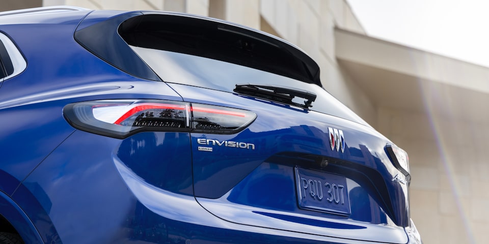 Close-up of the Backend of a 2024 Buick Envision Avenir SUV