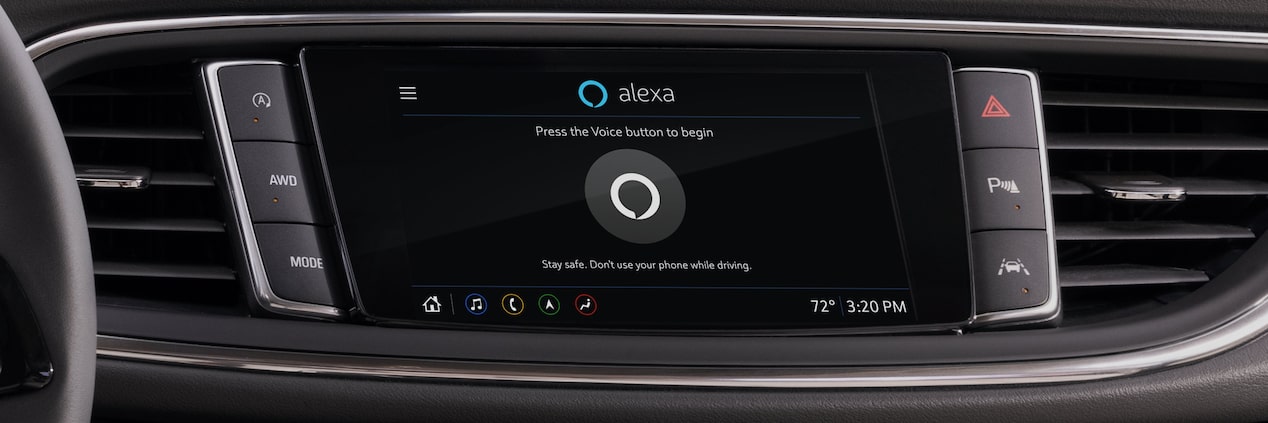 The Amazon Alexa Voice Speaker Feature on the Buick