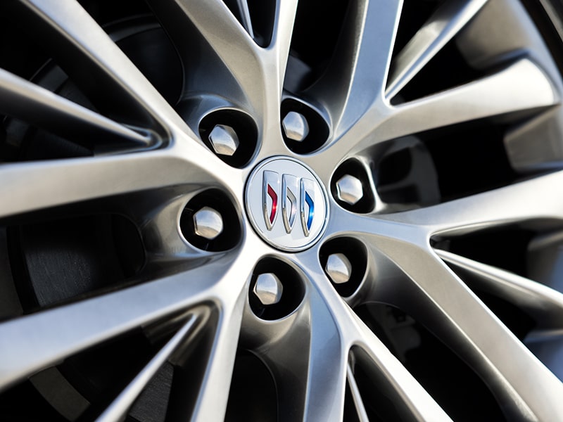 Close-up of a Tire on a 2025 Buick Enclave