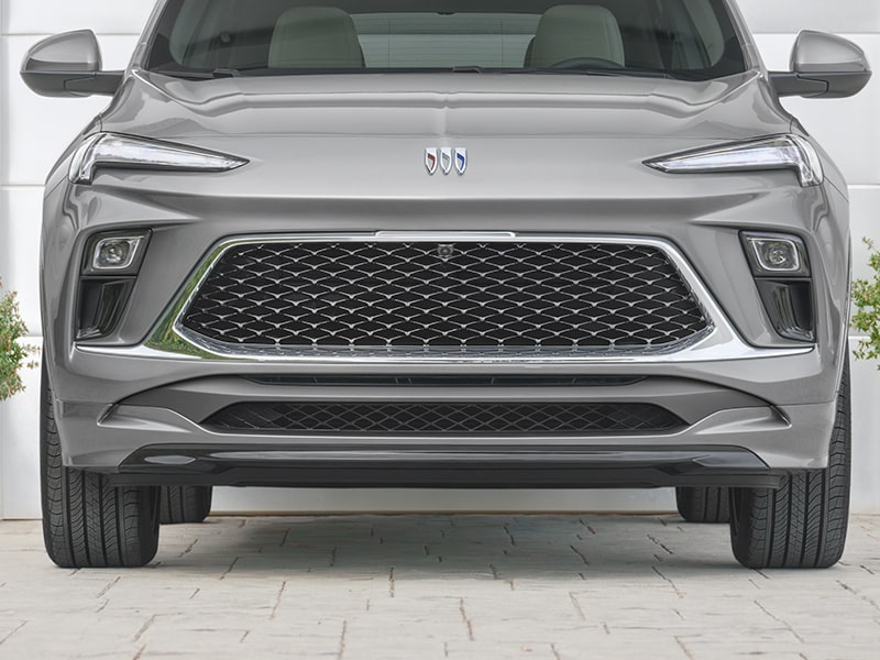 Head-on View of a Grey 2025 Buick Encore GX