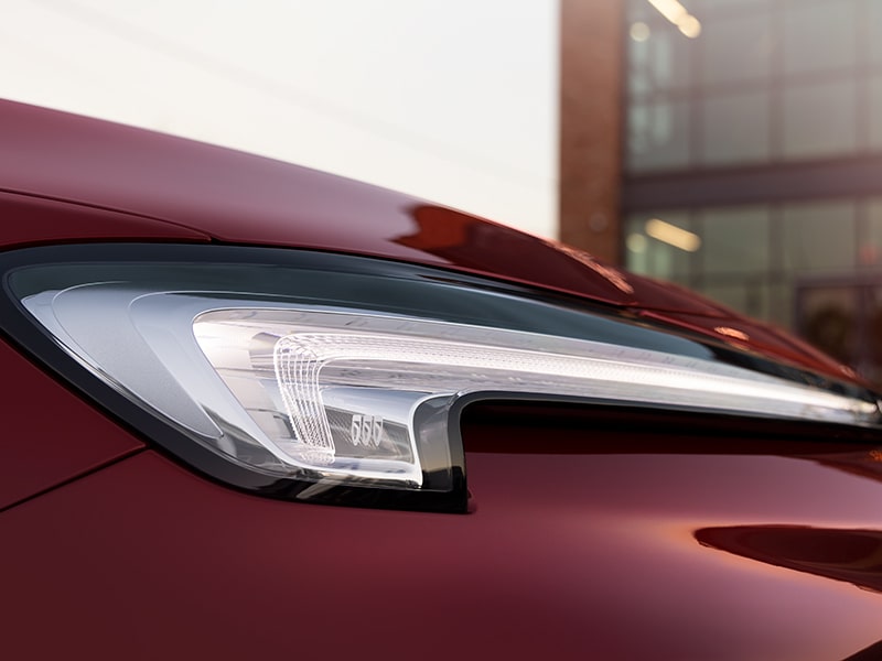 Close-up of Exterior LED Headlamps on 2025 Buick Encore GX