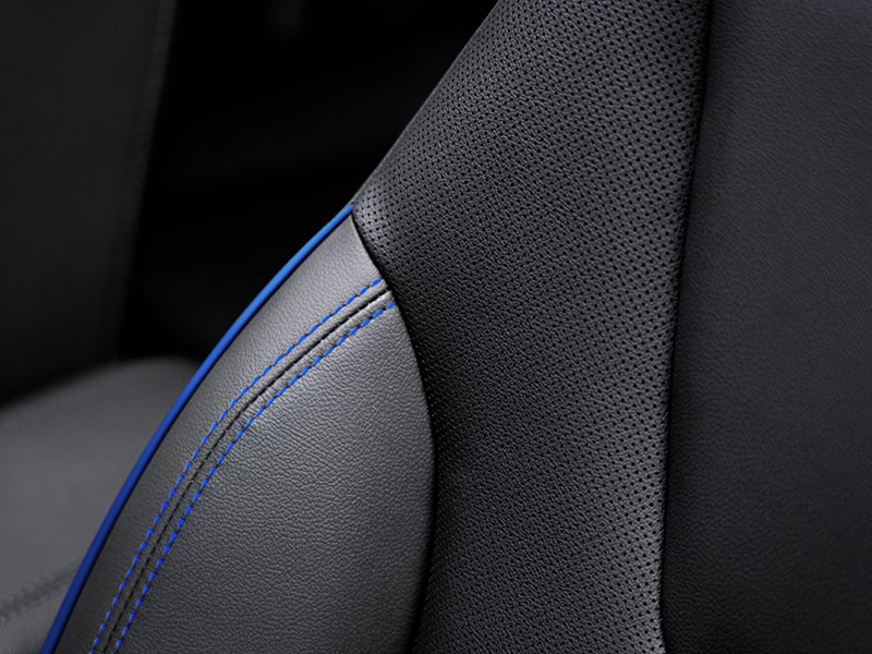 Close-up of the 2025 Buick Encore GX ST Stitching and Fabric