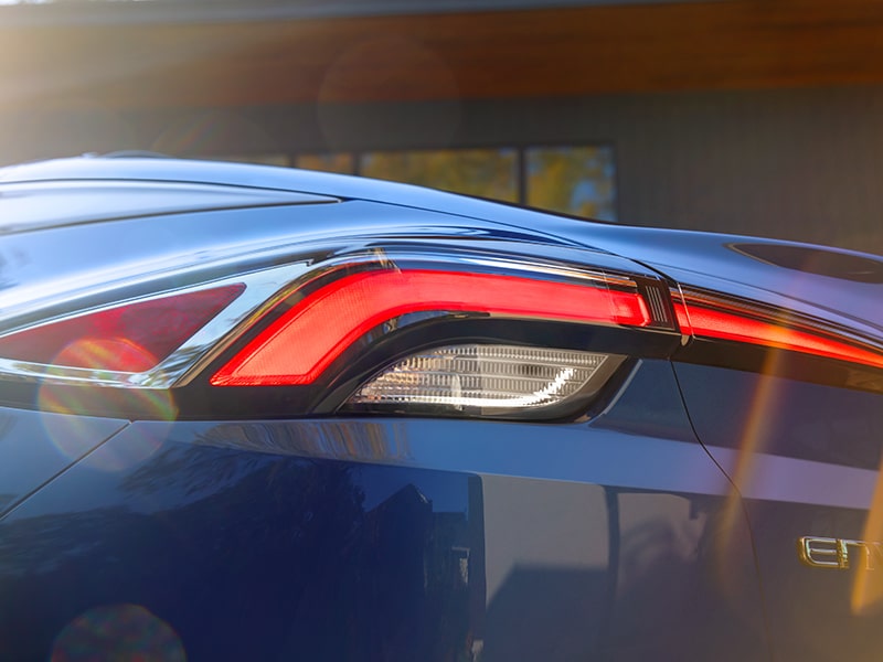 Close-up View of the Rear Tail Lamps on the 2025 Buick Envista