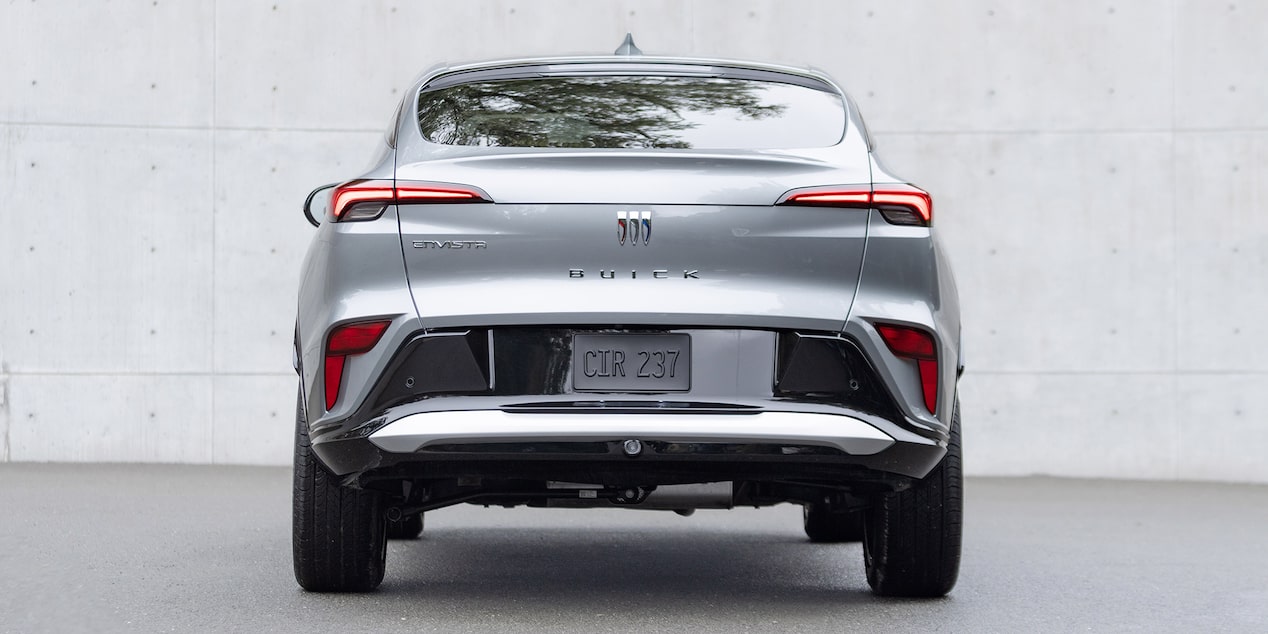 Rear End View of the 2025 Buick Envista Parked