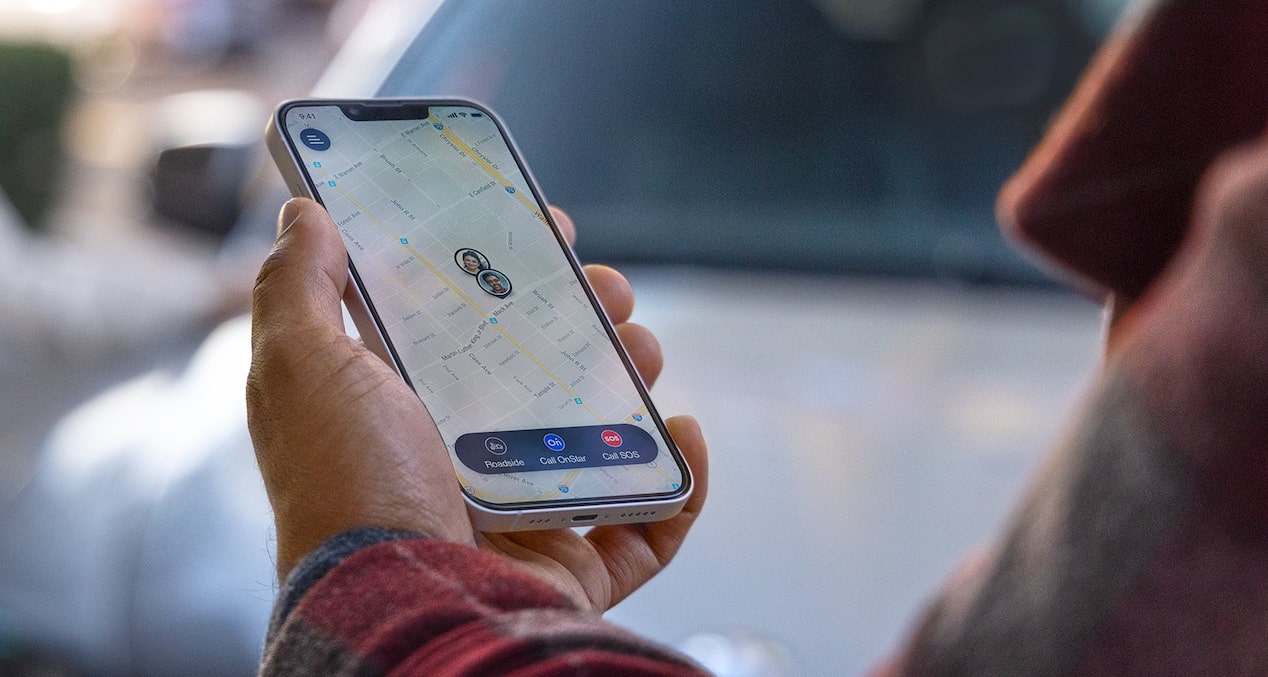 The Buick Guardian App Being Displayed on a Smart Phone