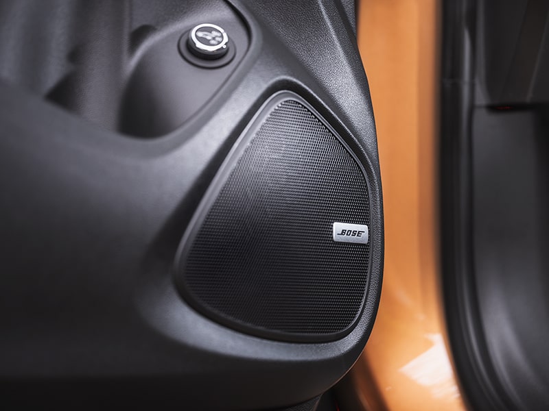 Close-Up View of Premium Bose Audio System in a Buick Vehicle