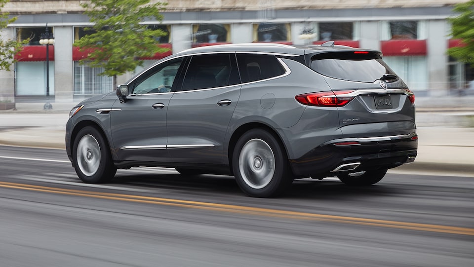 Buick SUV Side Rear View