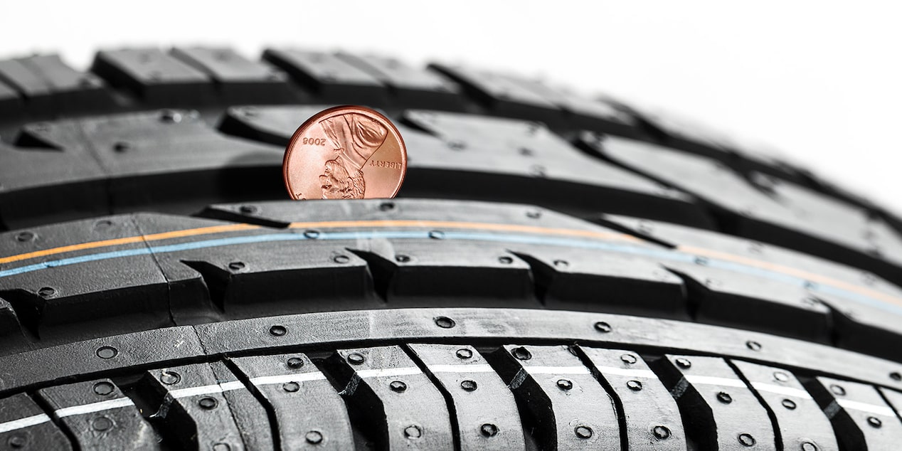 Penny in Tread