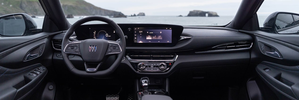 View of the Front Interior of the Buick Envista